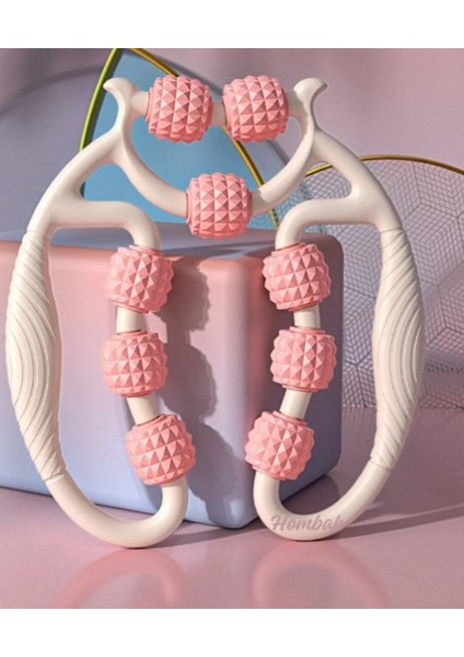 Selülit Masaj Aleti 9 Tekerlekli Lenf Drenaj Rulosu (5332)