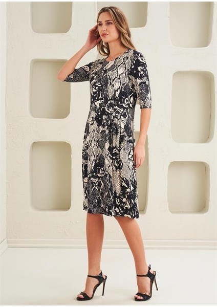 Kadın Örme Viskon Elbise - 45274 fırsatları