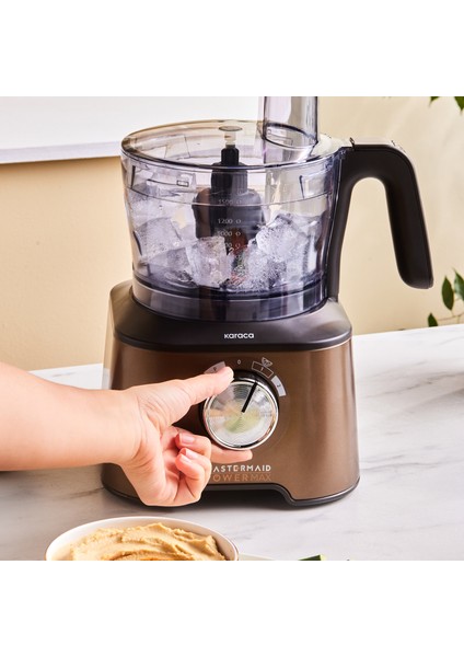 Mastermaid Power Max 11 In 1 Mutfak Robotu Walnut Brown 2500W indirimleri