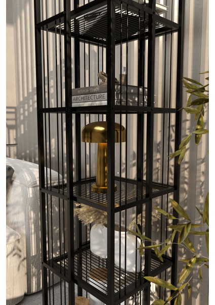 Chicago Serisi 360 Derece Dönerli Metal Kitaplık | 5 Katlı Endüstriyel Çok Amaçlı Raf fırsatları