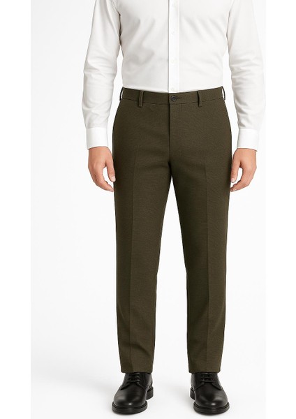 Captiva Klasik Fit Likralı Erkek Kanvas Pantolon - 7413 fiyatları