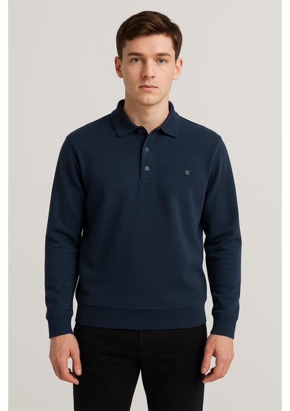 Simenti Regular Fit Polo Yaka Selanik Kazak - 7414 fiyatları