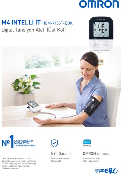 Asfstore Omron M4 Intelli Dijital Tansiyon Aleti modelleri