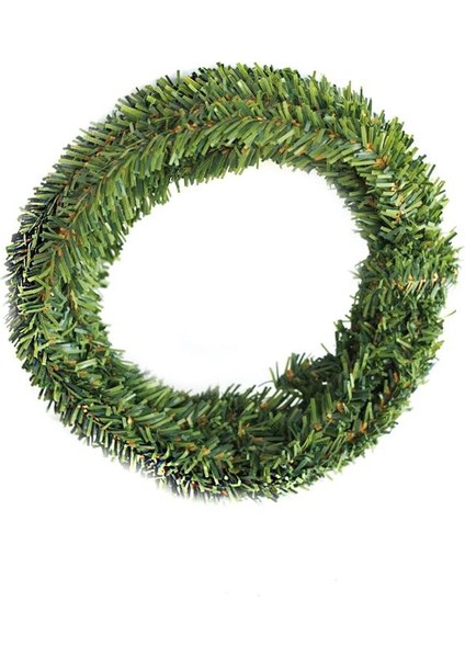 Yılbaşı Dekor Süsleri Yeşil Çam Dalı Garland 5 mt