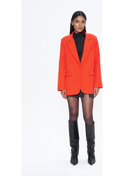 Blazer Ceket Turuncu