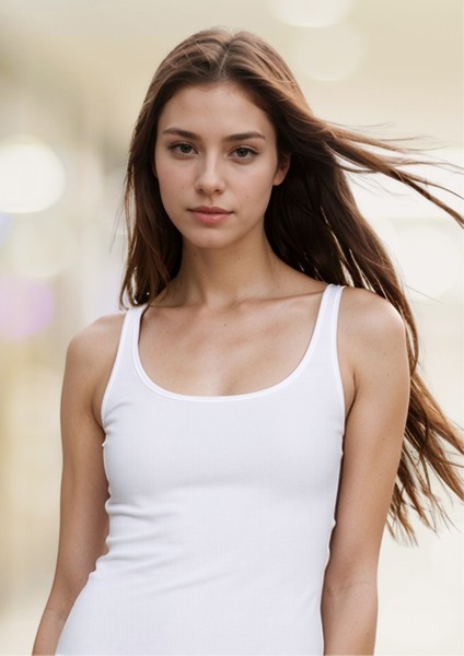 Pamuklu & Elastan Geniş Askılı Atlet LL.20.ILK13.001