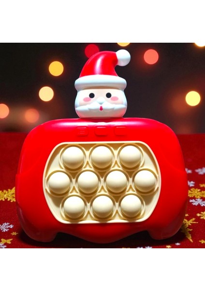 Yüksek Kalite Noel Baba Popit Oyunu Sesli Işıklı Popit Vıp Akıl Oyunları Yılbaşı Noel Hediyeleri modelleri