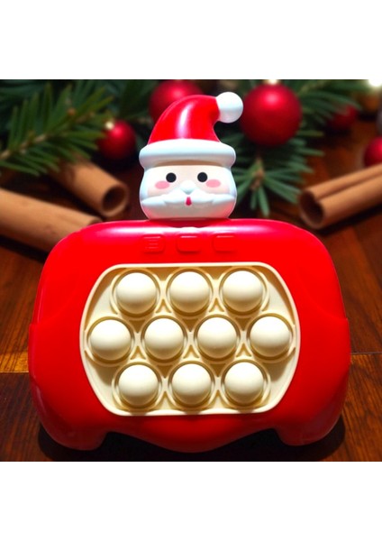 Yüksek Kalite Noel Baba Popit Oyunu Sesli Işıklı Popit Vıp Akıl Oyunları Yılbaşı Noel Hediyeleri fırsatları