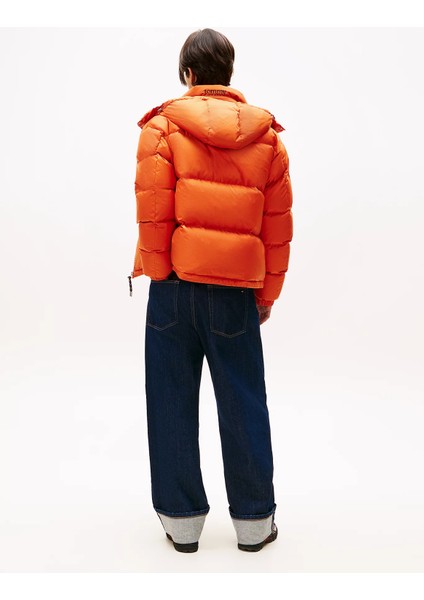 Tjm Alaska Kuş Tüyü Şişme Erkek Turuncu Ceket DM0DM22036SZZ modelleri