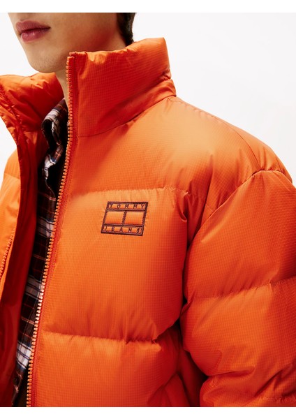 Tjm Alaska Kuş Tüyü Şişme Erkek Turuncu Ceket DM0DM22036SZZ fırsatları
