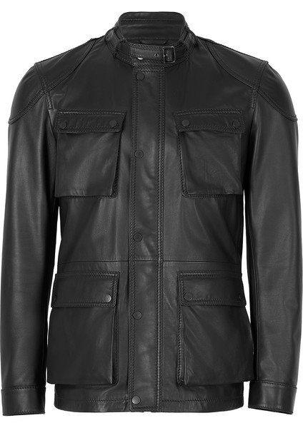 Dione Siyah Erkek Deri Mont fiyatları