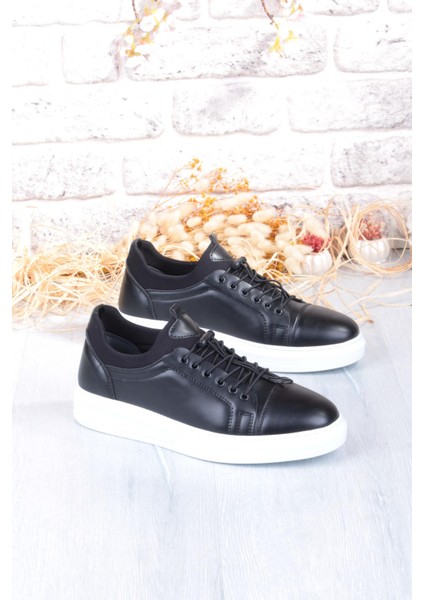 1196 Etap Lastik Bağcıklı Rahat Hafif Dikişli Taban Erkek Ayakkabı