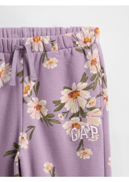 Kız Çocuk Lila Relaxed Gap Logo Jogger Eşofman Altı fiyatları