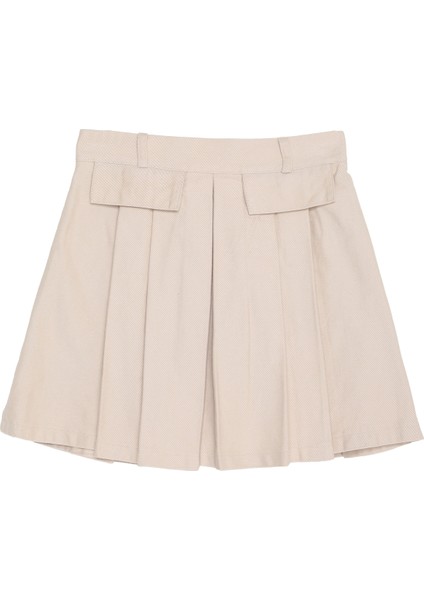 Pile Detaylı Mini Etek Taş fiyatları