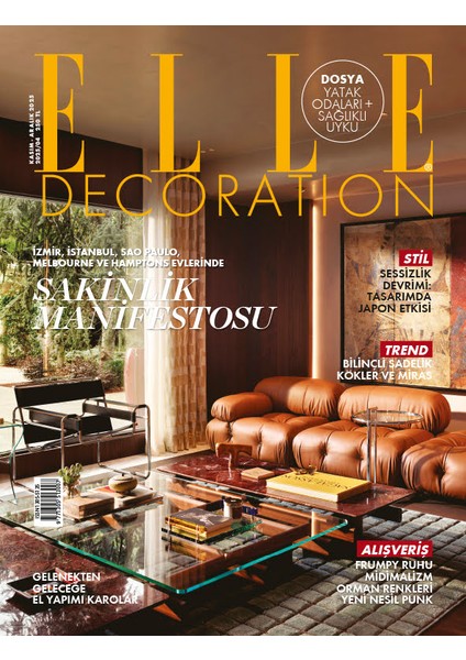 Elle Decoration Dergi Kasım-Aralık 2025