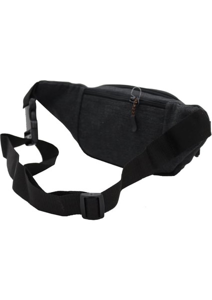 3471 Erkek Lüks Siyah Renk Bol Bölmeli Çapraz Çanta