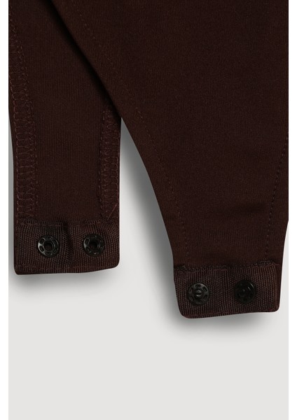 Askılı Bodysuit Koyu Kahve indirimleri