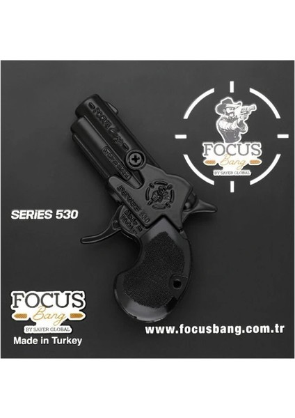 Eğitici Oyuncak 530 Focus Bang Oyuncak Tabanca Seri̇es 530 Black-Füme-Saten
