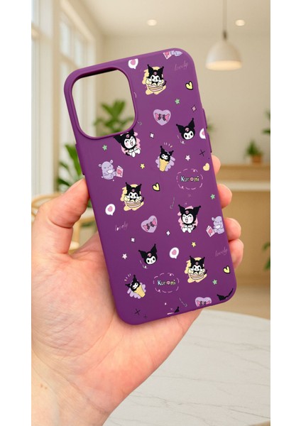 iPhone 12 ve 12 Pro Uyumlu Kurumı Desenli Silikon Darbe Emici Klasik Korumalı Rubber KILIF277