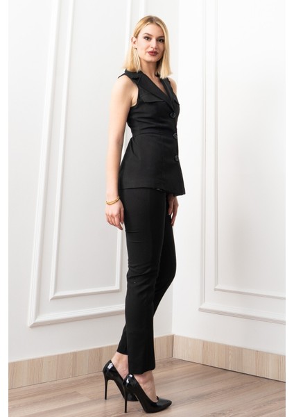 Elegant Line Uzun Yelekli Takım 1264 modelleri