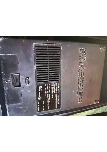 Sencor S-3000 Kaset Çalar Sorunsuz Çalışır Durumda 28 cm 18 cm 8 cm Ölçülerinde indirimleri