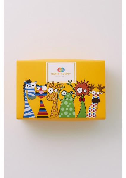 Erkek Çocuk Horoz Desenli 3'lü Kutulu Soket Çorap