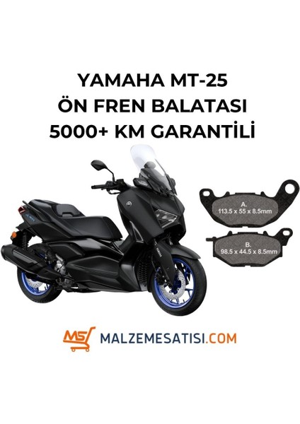 Yamaha Xmax 250 Ön Fren Balatası – 5000 Km Garantili