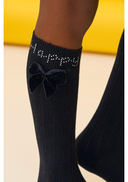 Let's Party Dizaltı Çocuk Çorabı Siyah indirimleri