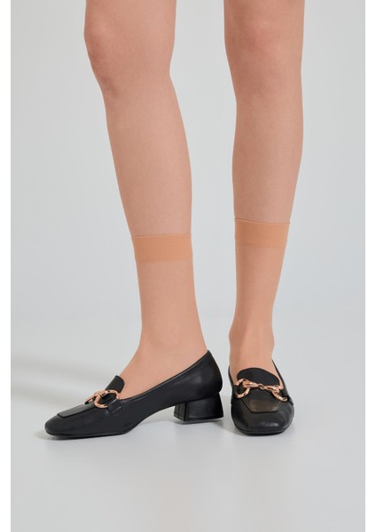 Kadın Yaldızlı İnce Soket Çorap Ten fırsatları