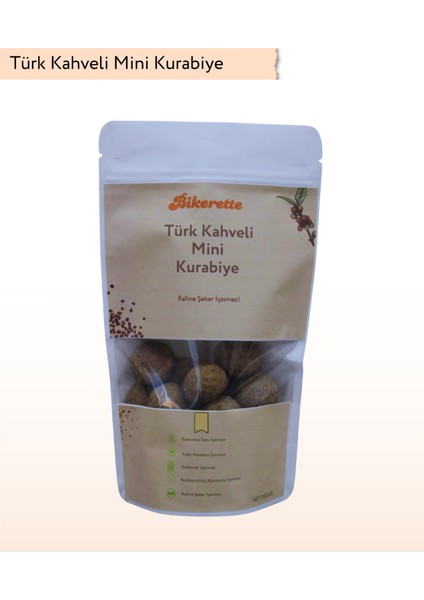 Türk Kahveli & Ballı Mini Kurabiye 150 gr