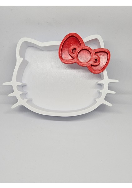 Aysbistudio Hello Kitty Şeklinde Kutu - Takı Kutusu - Çok Amaçlı Kutu -Makyaj Kutusu -Organizer modelleri