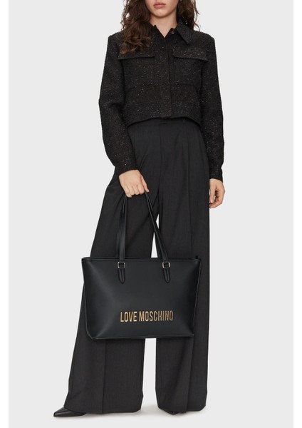 Logolu Omuz Askılı Çanta Bayan Çanta JC4190PP1MKD0000 fiyatları