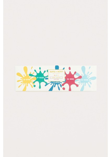 Bebek Pantone Renkli 5'li Kutulu Soket Çorap