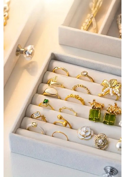 Üç Katlı Takı Organizeri fırsatları