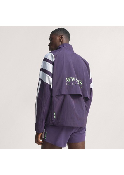 Adizero Nyc Erkek Mor Koşu Rüzgarlığı.- fiyatları