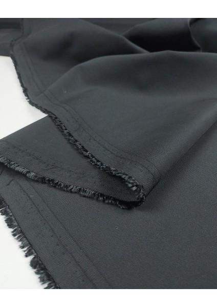 Siyah Renkte Paraşüt Krep Arası Kumaş (En 140 cm x Boy 170 Cm)