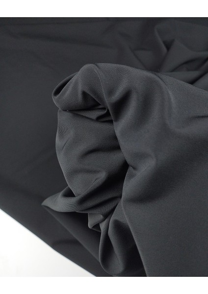 Siyah Renkte Paraşüt Krep Arası Kumaş (En 140 cm x Boy 170 Cm) fırsatları