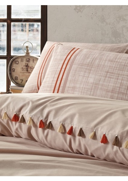 Candy Ranforce Nevresim Takımı Tek Kişilik Merri Bej fiyatları