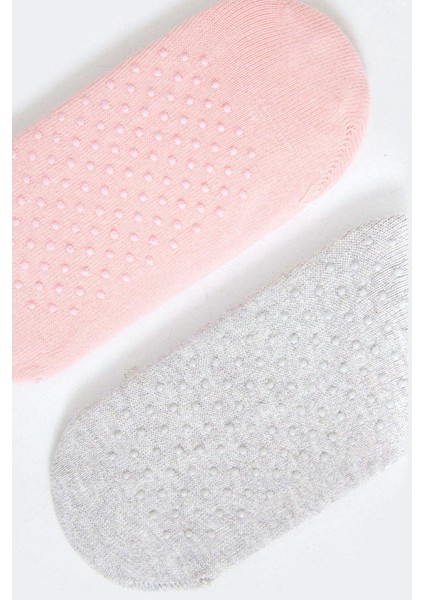 2'li Paket Asta Yoga Pilates Çocuk Görünmez Çorap fırsatları