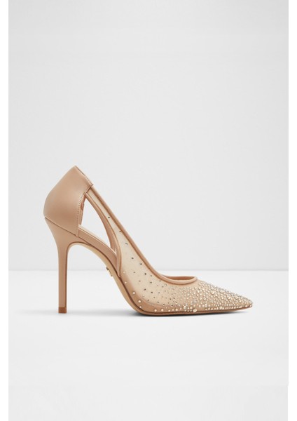 Ebenezer Ayakkabı Yüksek Topuklu - Naturel