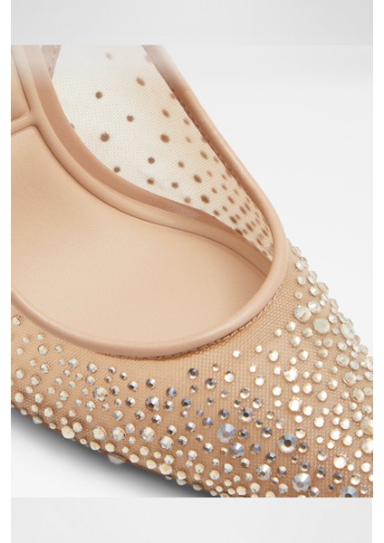 Ebenezer Ayakkabı Yüksek Topuklu - Naturel