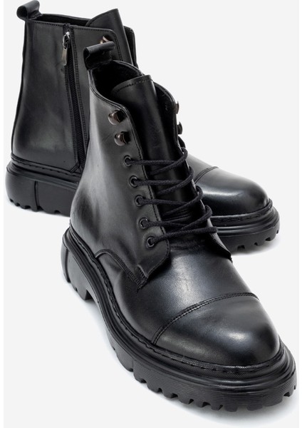 Hakiki Deri, Fermuarlı, Suya Dayanıklı, Erkek Deri Bot fiyatları