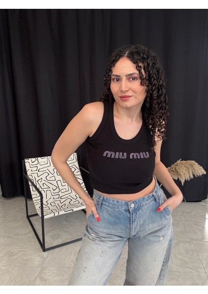 Taş Baskılı Atlet modelleri