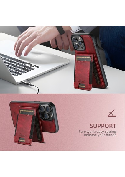 Samsung Galaxy S25 Ultra Kılıf H17 2-1 Manyetik Mıknatıs Kartlıklı Kapak fırsatları