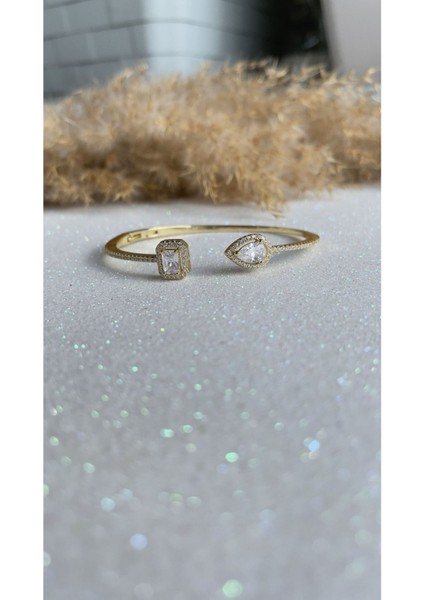 Altın Kaplama Ithal Yüksek Kalite Markiz Model Bilezik Damla Baget Kelepçe Bilezik 925 Ayar Gümüş modelleri