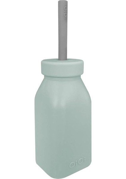 Şişe + Pipet 200 ml River Green Powder Grey