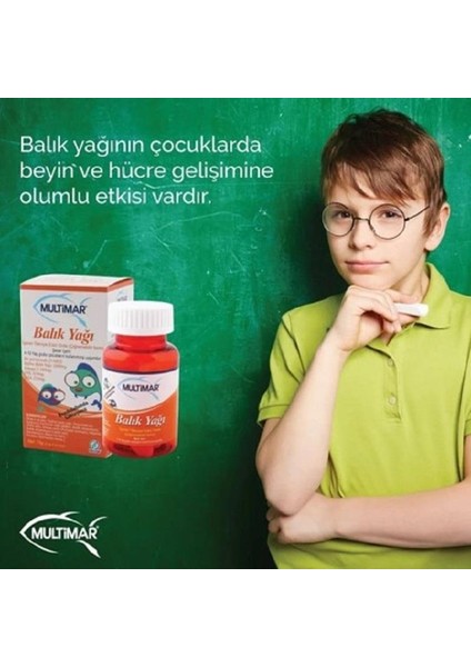 Balık Yağı Çiğnenebilir Form Gummy 30'Lu modelleri