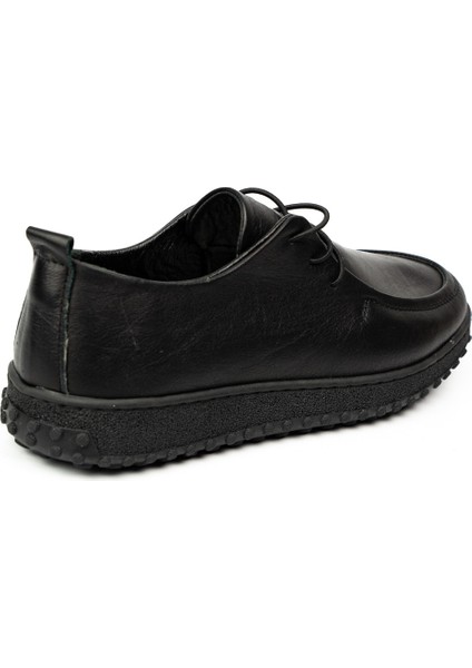 2610 Missmamma Siyah Deri Günlük Kadın Ayakkabı fırsatları
