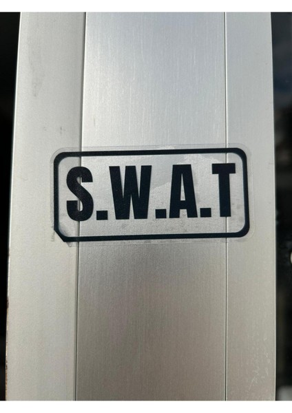 Stiker Bisiklet, Scooter, Motor, Laptop Çıkartma Set Suya Dayanıklı Operasyon Temalı (2 Adet)