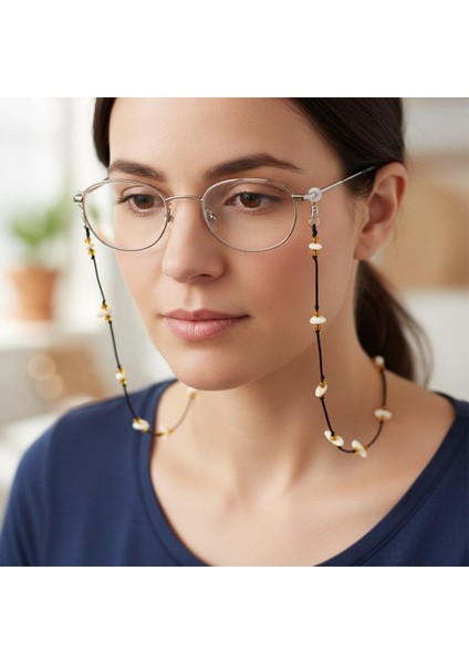 Sedef Taşlı Gözlük Askısı – Doğal Taş Gözlük Ipi fırsatları